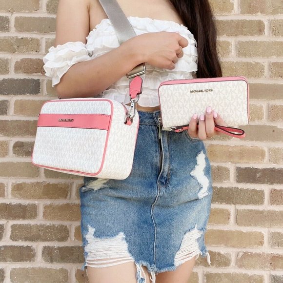 Michael Kors Large Pocket Crossbody Bag +Wallet - Picture 7 of 7